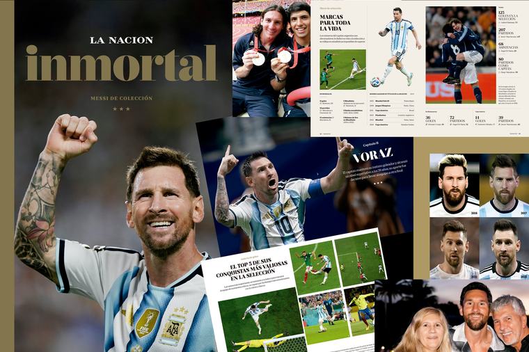Lionel Messi, inmortal: la edición especial de LA NACION por el retiro del capitán de la selección