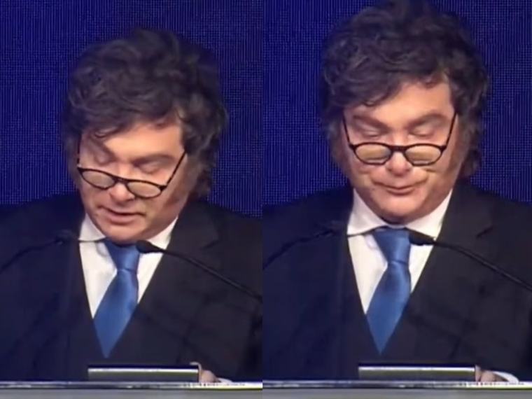 El furcio de Javier Milei en pleno discurso en Chile: “Nunca nuestro modelo funcionó”