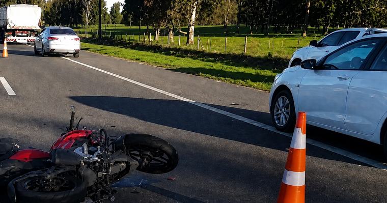 Cerca del Autódromo La Ruta 2 volvió a ser escenario de la tragedia con la muerte de un motociclista