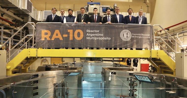 Milei terminará el reactor nuclear RA-10 y buscará un inversor para que lo gestione Por:  Francisco Aristi