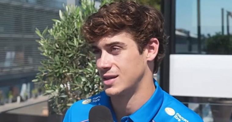 Colapinto completó la primera jornada en Monza: “Dimos un paso para atrás”