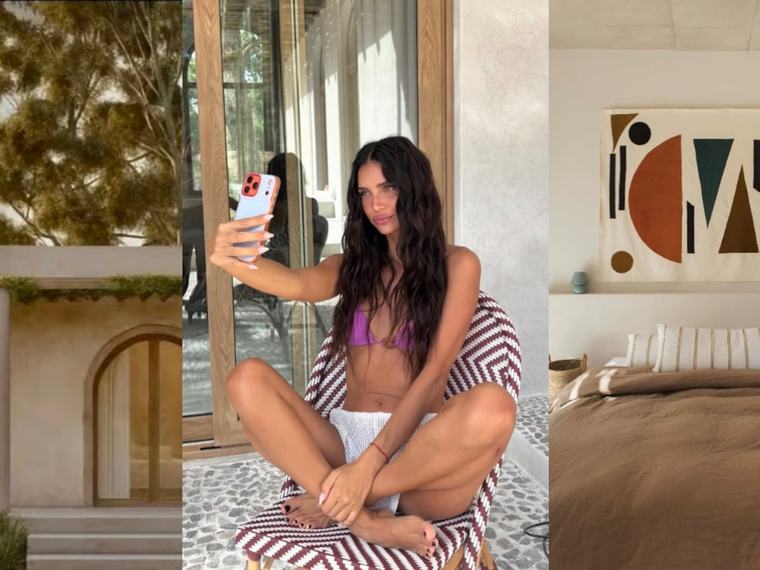 Así es por dentro la nueva casa de Zaira Nara en Uruguay: estilo minimalista, vestidor de ensueño y dormitorio con vista al campo