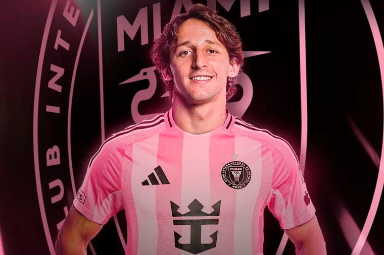 Tras su paso fallido por River, Galarza Fonda fue presentado en Inter Miami