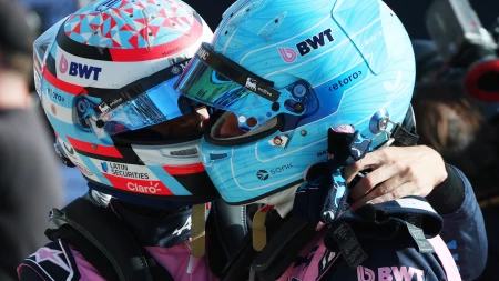 El emotivo abrazo de Colapinto a Gasly tras su histórica pole position