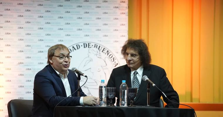 Alejandro Dolina recibió el doctorado Honoris Causa de la UBA