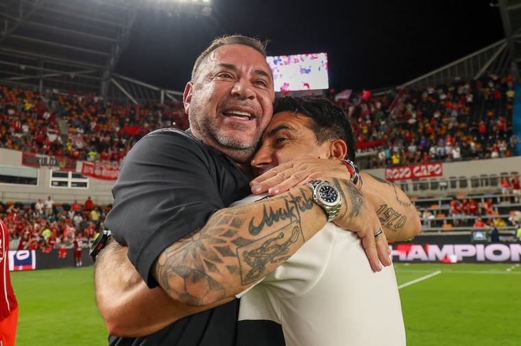 Antonio Mohamed, leyenda: celebró su sexto título con Toluca y el décimo primero en el fútbol mexicano