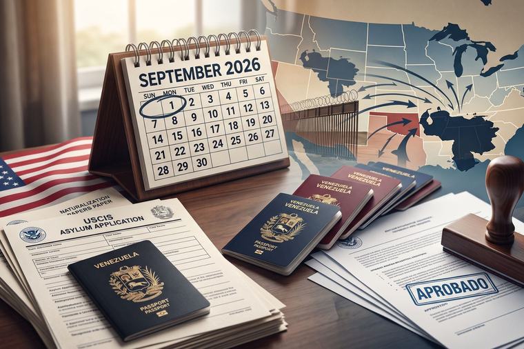 El Uscis debe acatar: las nuevas condiciones para inmigrantes venezolanos que piden asilo en EE.UU. en septiembre 2026