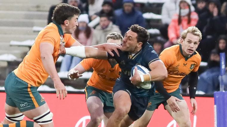 Los Pumas empataron frente a Australia en el estadio Malvinas Argentinas
