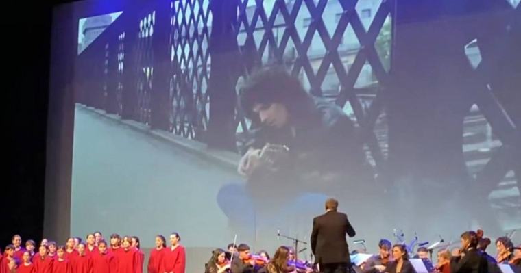 Se inauguró el FICBA con un pequeño concierto cinematográfico