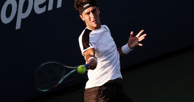 Le ganó a Navone El camino de Tomás Etcheverry en el US Open tras imponerse en un duelo de argentinos