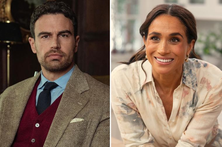 La irónica respuesta de Theo James cuando le preguntaron si Meghan Markle se suma a su serie: “Mi interés amoroso”