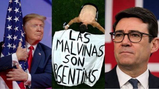 Malvinas: Trump dio una respuesta evasiva al Reino Unido y no descartó revisar la postura de Estados Unidos