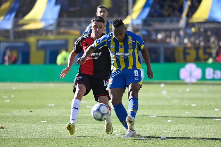 Rosario Central y Newell’s empataron 1 a 1 en el clásico rosarino del torneo Clausura