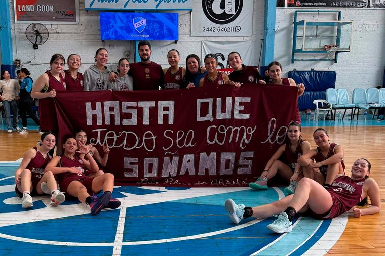 Maratón de básquet femenino en el club Lanús