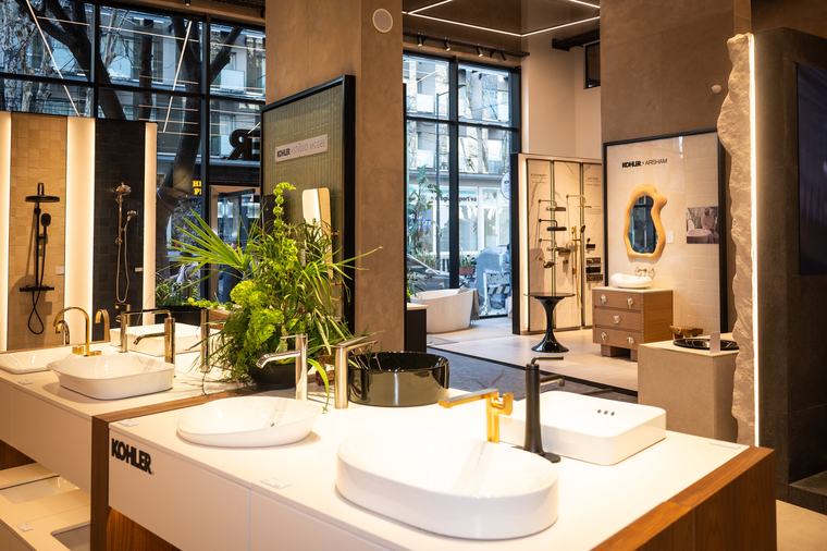 Kohler llega a Argentina: abrió un showroom en Palermo y prepara su expansión