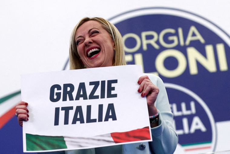 Giorgia Meloni celebró que su Gobierno se convirtió en el más longevo de la historia de Italia