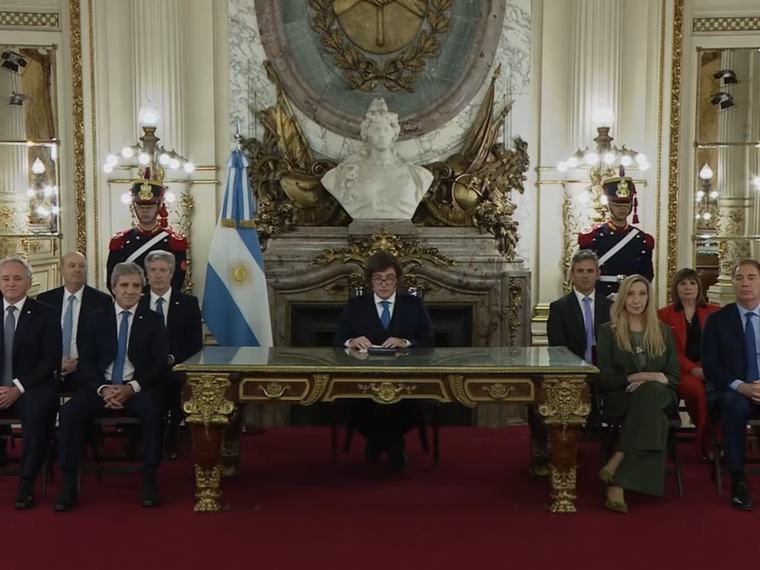 A qué hora habla Javier Milei por cadena nacional hoy jueves 3 de septiembre