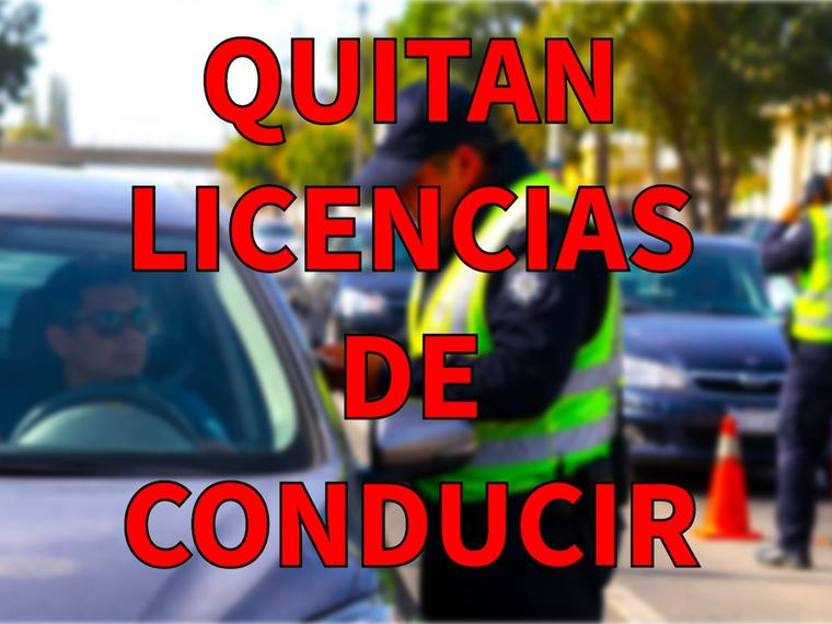 Confirmado por el decreto 779/1995: el Gobierno suspenderá la licencia de conducir a quienes se encuentren en esta lista