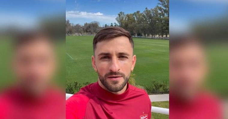 Jalil Elías se entrenó por primera vez en Estudiantes y dejó un mensaje a los hinchas