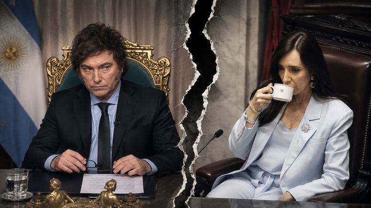 LA INTERNA PRESIDENCIAL Los 1.000 días de Javier Milei y Victoria Villarruel en el poder: cómo pasaron de ser aliados a la "ley del hielo"