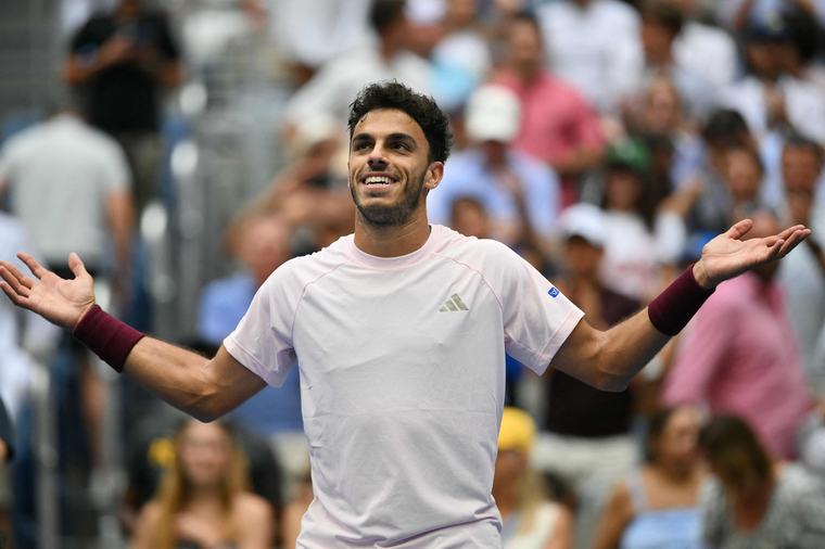 Francisco Cerúndolo revirtió el partido ante Taylor Fritz y llegó a los octavos de final del US Open