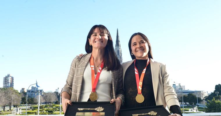 Leonas de oro Majo y Vicky Granatto fueron declaradas ciudadanas ilustres de La Plata