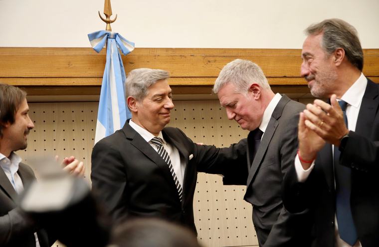Yadarola y Bertuzzi juraron como jueces de la Cámara Federal en una ceremonia con fuerte presencia del Gobierno