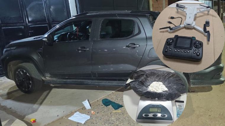Operativo exitoso: secuestraron drogas, 13 millones de pesos, autos y hasta drones en kioscos narcos