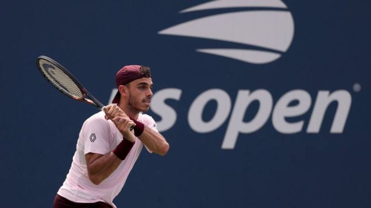 Francisco Cerúndolo se despidió del US Open de tenis en octavos de final