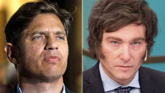 Encuesta: Kicillof se impondría a Milei por 46 a 37 en un escenario de ballotage