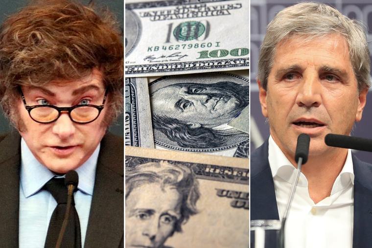 El Gobierno le canjeó US$2000 millones en títulos al Banco Central para que mantenga contenido al dólar