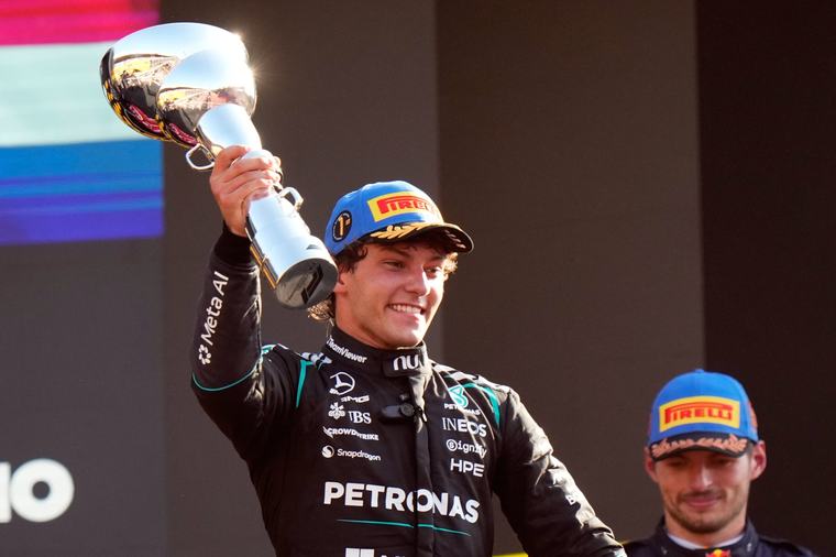 Antonelli, una victoria épica para devolver después de 60 años a un piloto italiano a lo más alto del podio en Monza