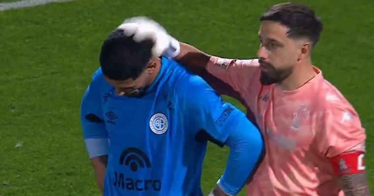 Passerini falló un penal en la última jugada y Belgrano se tuvo que conformar con el empate ante Huracán