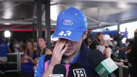 Colapinto lloró tras el GP de Italia: “Desaproveché una buena oportunidad”