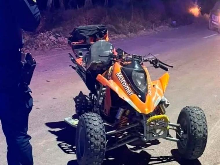 Conmoción en Mendoza: una adolescente de 17 años estaba manejando un cuatriciclo, volcó y murió